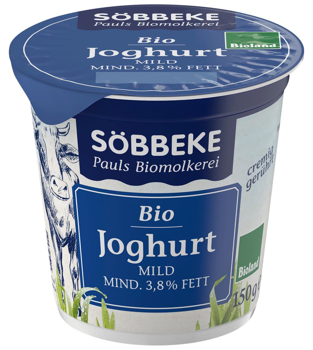 3,7% Söbbeke natur Becher 150g Joghurt