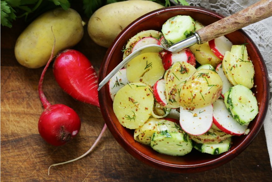 Kartoffel-Gurkensalat