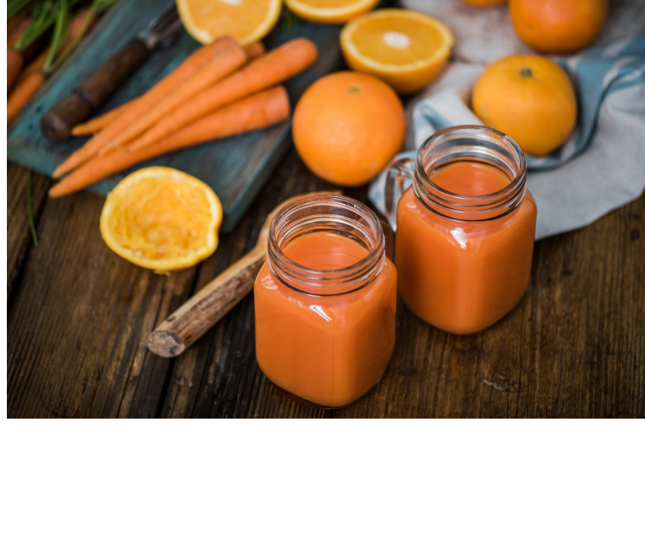 Birnen-Karotten-Orangen-Smoothie