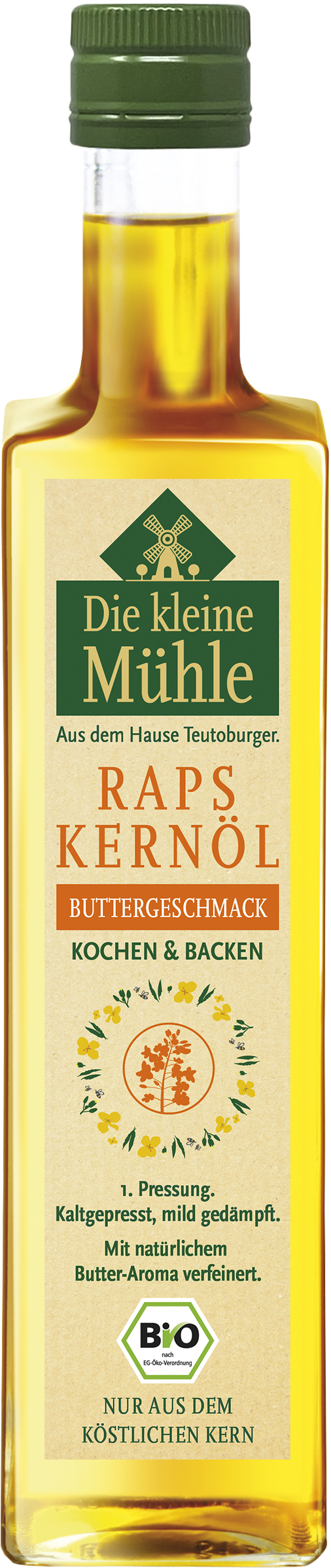Raps Kernöl Buttergeschmack Die kleine Mühle