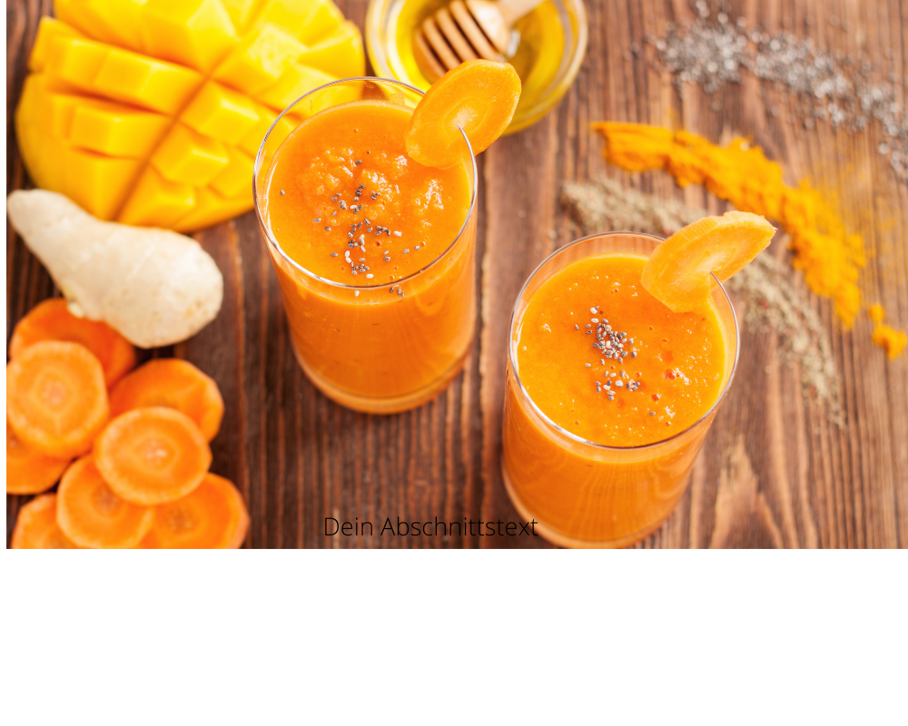 Mango-Möhren Drink